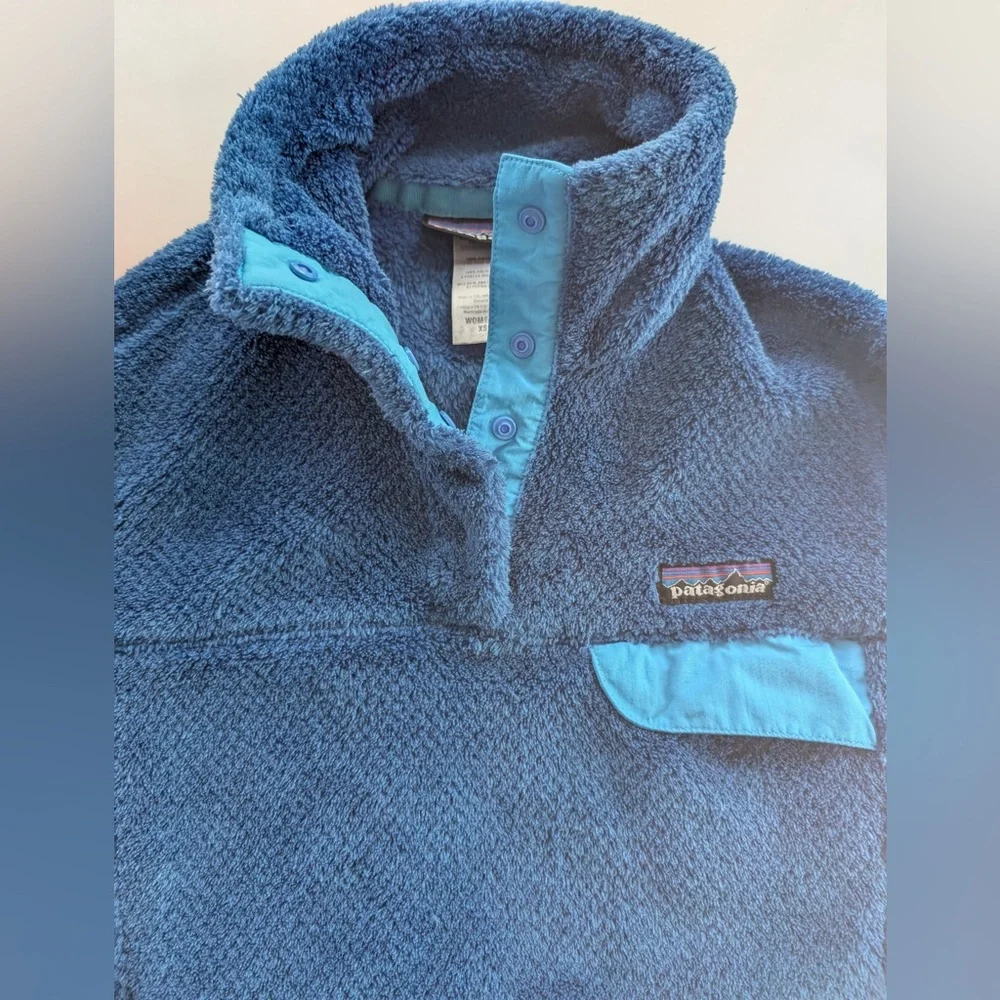 Patagonia Re-Tool Snap-T Fleece Pullover XS PolarTec Thermal Pro Fleece